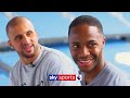 Raheem Sterling and Kyle Walker argue over who is faster! | Man City Higher or Lower Quiz