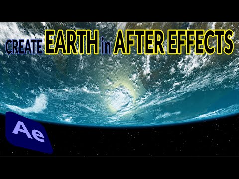 How to Create a Close Earth Flyby | After Effects Tutorial