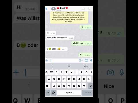 Part 1 mit Crush schreiben