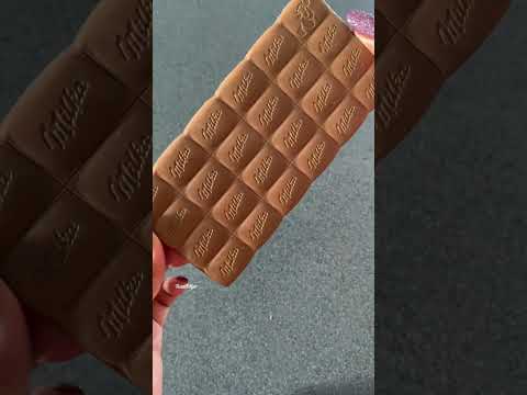 MILKA PEANUT CRISP 🍫#satisfying #chocolate #shorts