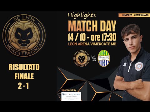 JUNIORES U19 REGIONALE A - 23-24 - CAMPIONATO, LEON vs LEMINE ALMENNO