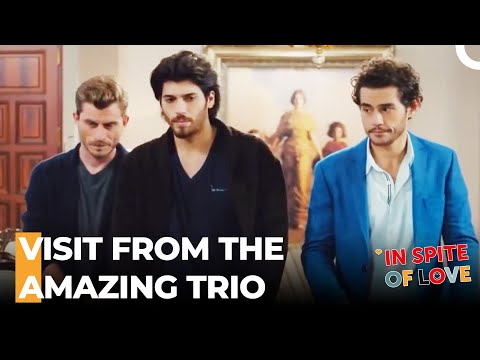 Yalın, Deniz and Çınar Face Grandpa Süreyya - In Spite Of Love Episode 56