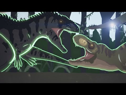 Giganotosaurus Vs Tyrannosaurus Rex Buck | Animation