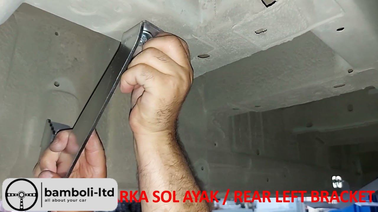 How to install Ford Transit 2014+ running board