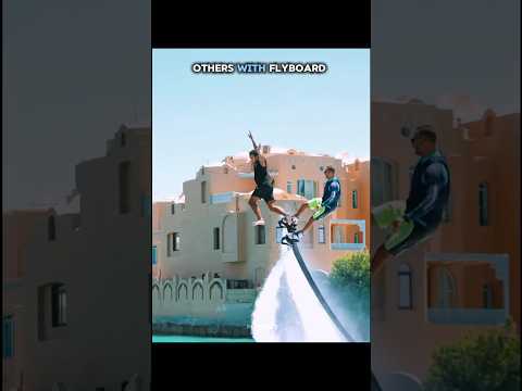 Others with flyboard vs last one 😘 || #shorts