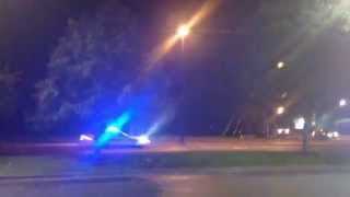 preview picture of video 'Murfreesboro, TN - Police responding with new rumbler siren'