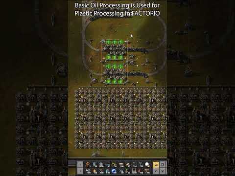 Basic Oil Processing is an Easy - but more expensive - Way to Feed Plastic | FACTORIO #factorio
