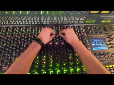 Analog Mixing (SSL Console) GoPro POV - "Get Out Of Bed" by Magician's Nephew