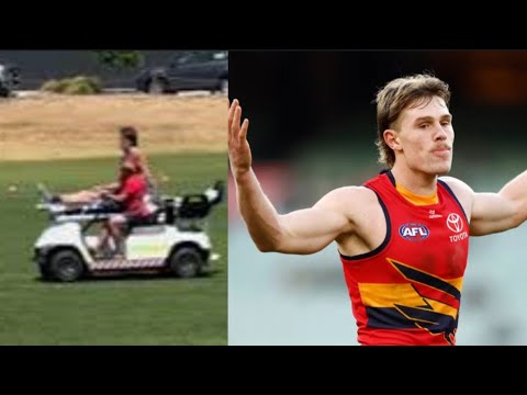Dan Curtin injury | Young Crows star Dan Curtin stretchered off from training with knee injury