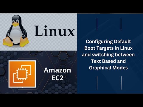 Configuring Default Boot Targets in Linux and switching between Text Based and Graphical Modes