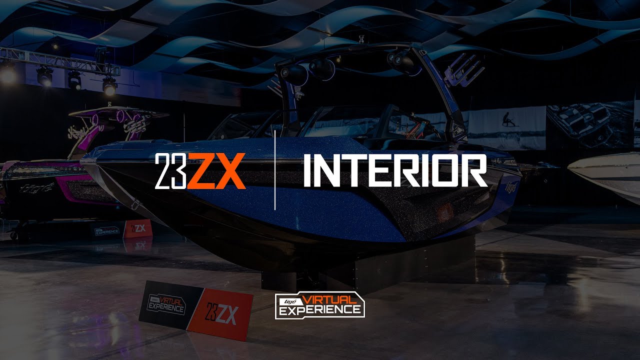 23ZX Interior | 2022 Tige Boats Virtual Experience