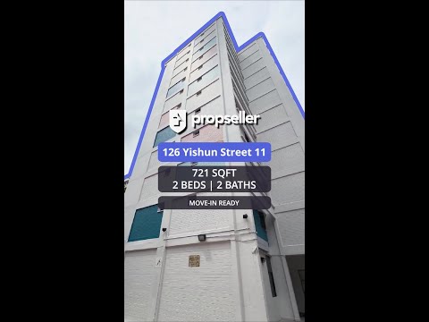 126 Yishun Street 11, 126 Yishun Street 11, 2 Bedrooms, 721 sqft, HDB Flat For Sale, by KOH YONG JIAN, 500134483 - PropertyGuru.com.sg