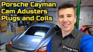 Porsche Cayman S 987 Cam Adjuster swap - along with Spark Plugs and Coils