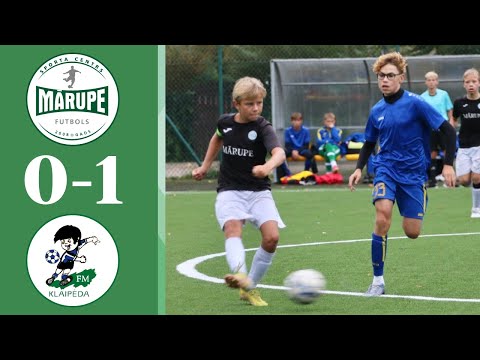 24.09.2022: Mārupes SC – Klaipeda FM. Ventspils Cup 2023 U12