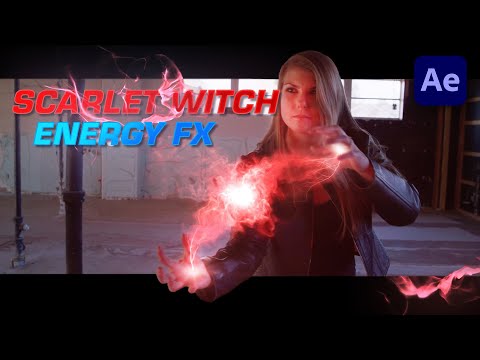 How To Create Scarlet Witch's Magic Energy Effects | After Effects Tutorial