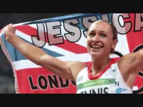 Jessica Ennis win 800m Heptathlon