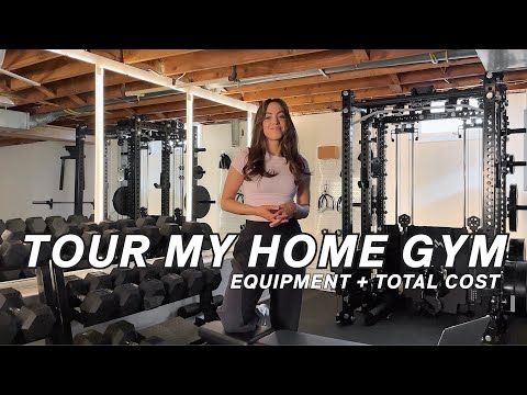 BASEMENT HOME GYM TOUR