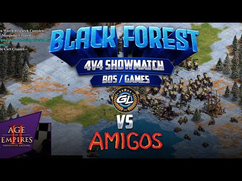 Decider Game + Interview | 4v4 BlackForest Showmatch | Gamer Legion vs Amigos