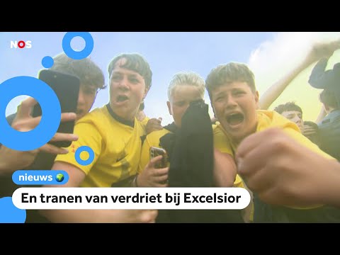 Tranen van geluk bij NAC, de club gaat naar de eredivisie