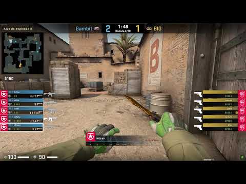 Pov csgo demo Hobbit (28/17) Gambit vs BIG - Dust2 (V4 Future Sports 20/11/2021)