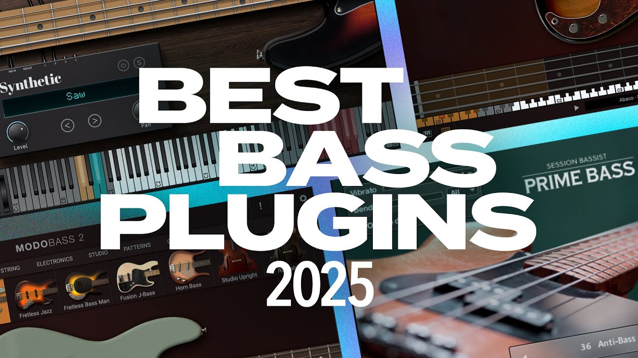 4 Best Bass Guitar VST Plugins 2025! (FREE + Paid)