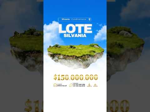 Lote Silvania: El lienzo para la casa de tus sueños. 🏗️