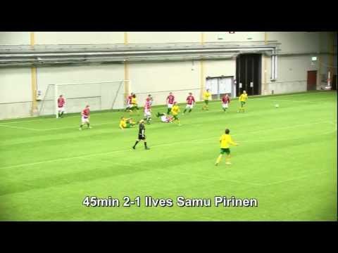 Ilves-TPV 2-1 (2-1) harjoitusottelu 10.1.12 Pirkkahalli Tampere