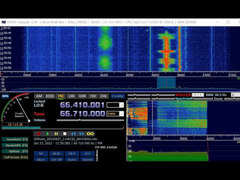 FM DX: Netherlands etherpiraat on 66 MHz in Finland