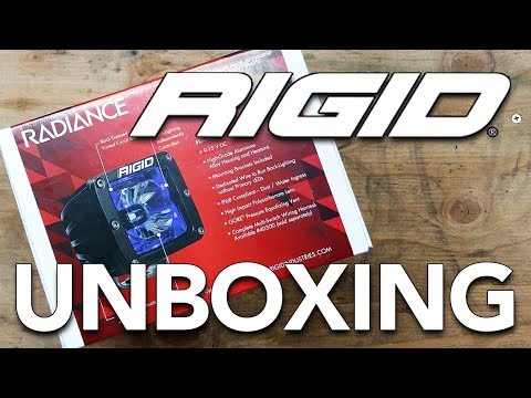 Unboxing: Rigid Industries Radiance Pods | SXS Guys