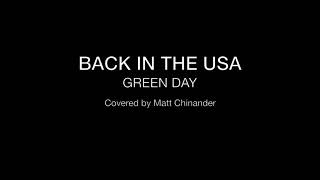 Green Day - Back in the USA (Acoustic Cover)