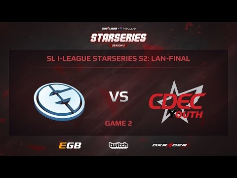 EG vs CDEC.Y, Game 2, SL i-League StarSeries S2, LAN-Final