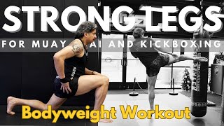Build EXPLOSIVE Leg Power for Muay Thai Without Equipment!