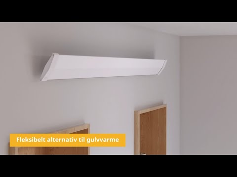 Diskre og effektiv varmestråler for de fleste miljøer (NO)