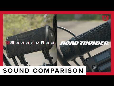Kuryakyn WanderBar and Road Thunder Sound Bar Plus Ride Along