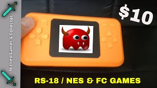 The Super Cheap Games Boy Clone / RS-18 Retro Game Handheld