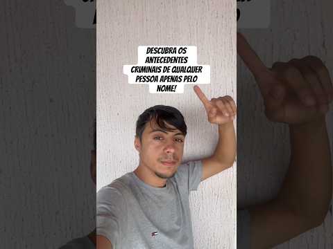 Vídeo: Consulta ficha criminal: perguntas e respostas