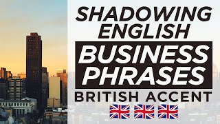 Shadowing English Speaking Practice: Business Phrases