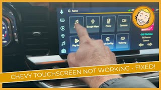 Chevy Touchscreen Not Working - Fixed with Hard Reset!