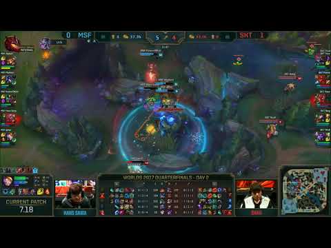 When FAKER (Corki) Use Valkyrie | Faker fail moments | SKT vs MSF game 2 highlights