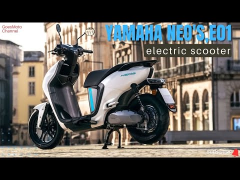 The Perfect Electric Two-wheeler : 2022 Yamaha NEO's, E01 Electric Scooter