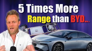 Xpeng's NEW P7+ EREV Gets 5 Times More Range than BYD Seal PHEV