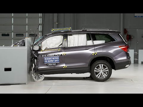 Honda Pilot 2016 obtiene el Top Safety Pick+ del IIHS