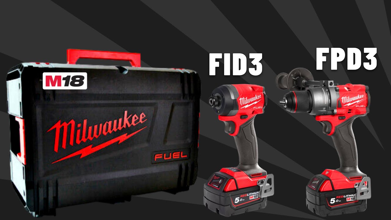 Набір з двох інструментів безщіткових , M18 FPP2A3-502X MILWAUKEE 4933480873