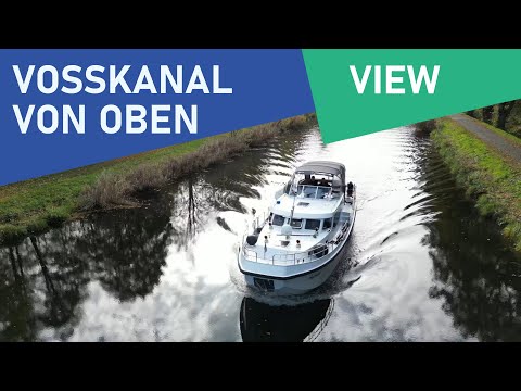 Hausboot mieten 2023: Vosskanal vor Zehdenick | Herbst | Brandenburg