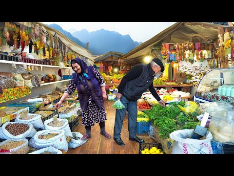 Cooking National Azerbaijani Dishes with Ingredients from the Village Bazaar!