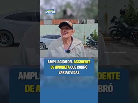 AMPLIACIÓN DEL FATAL ACCIDENTE AÉREO EN SAN MARCOS 🛩️🚨