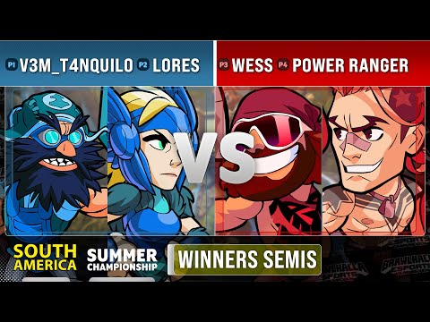 V3M_T4NQUIL0 & Lores VS Wess & Power Ranger - Winners Semis - Summer Championship 2022 - Doubles