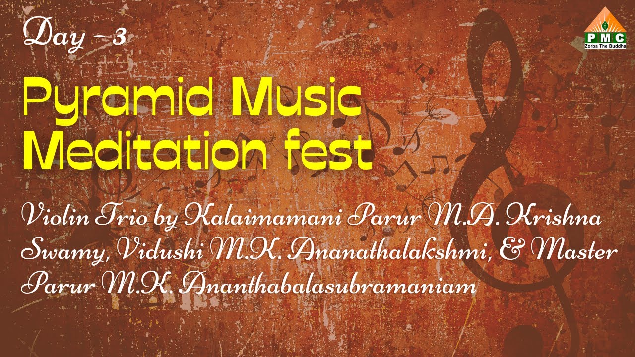 Violin Trio by M.A. Krishna Swamy & M.K. Ananathalakshmi & M.K. Ananthabalasubramaniam