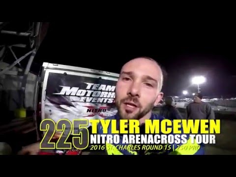 Helmet Cam: Tyler McEwen Nitro AX Tour St. Charles - Glory Hog Media