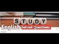 Snc English Art Group Solve Questions LMS SNC Ijlal Haider YouTube